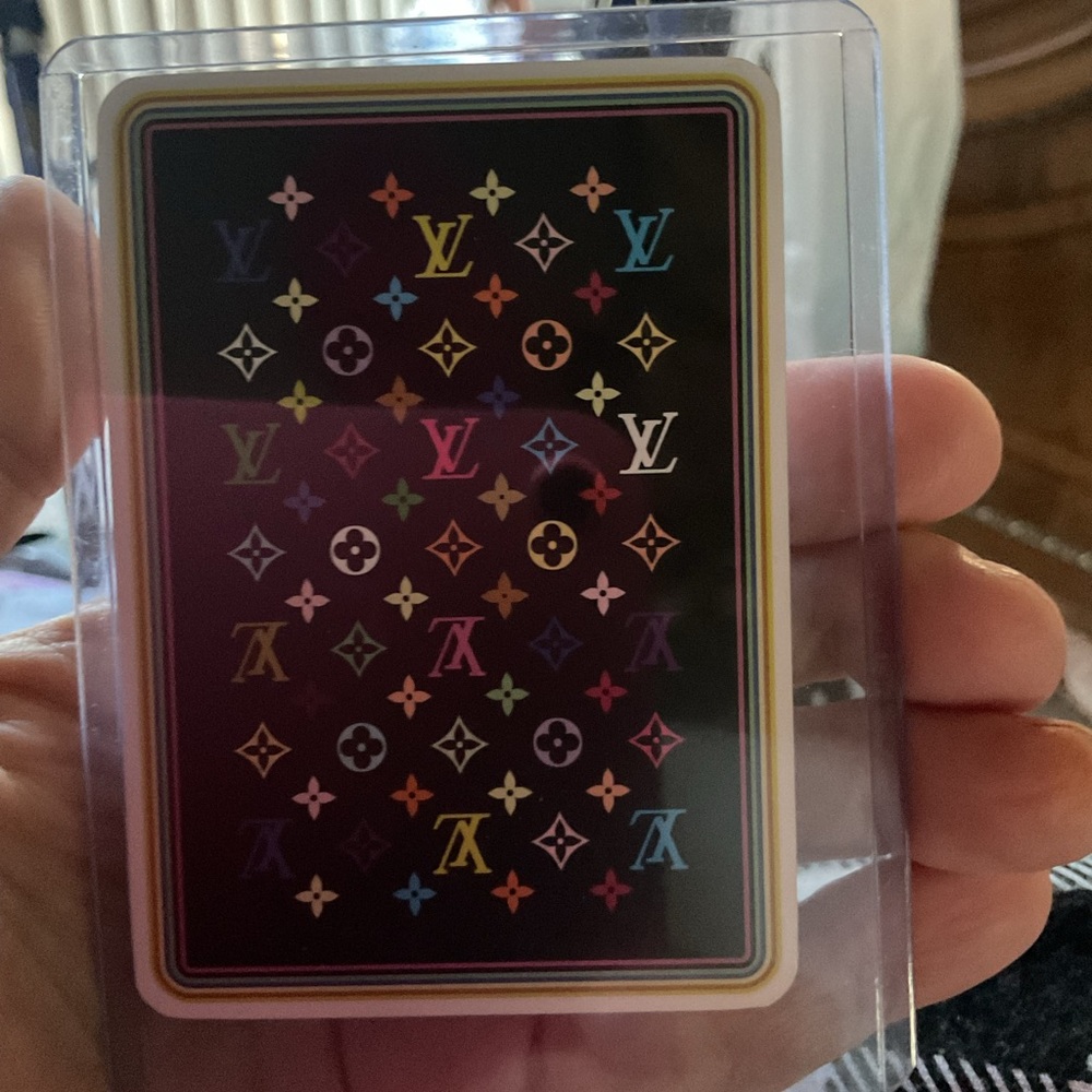 Louis Vuitton Luxury Designer Playing Card collection piece